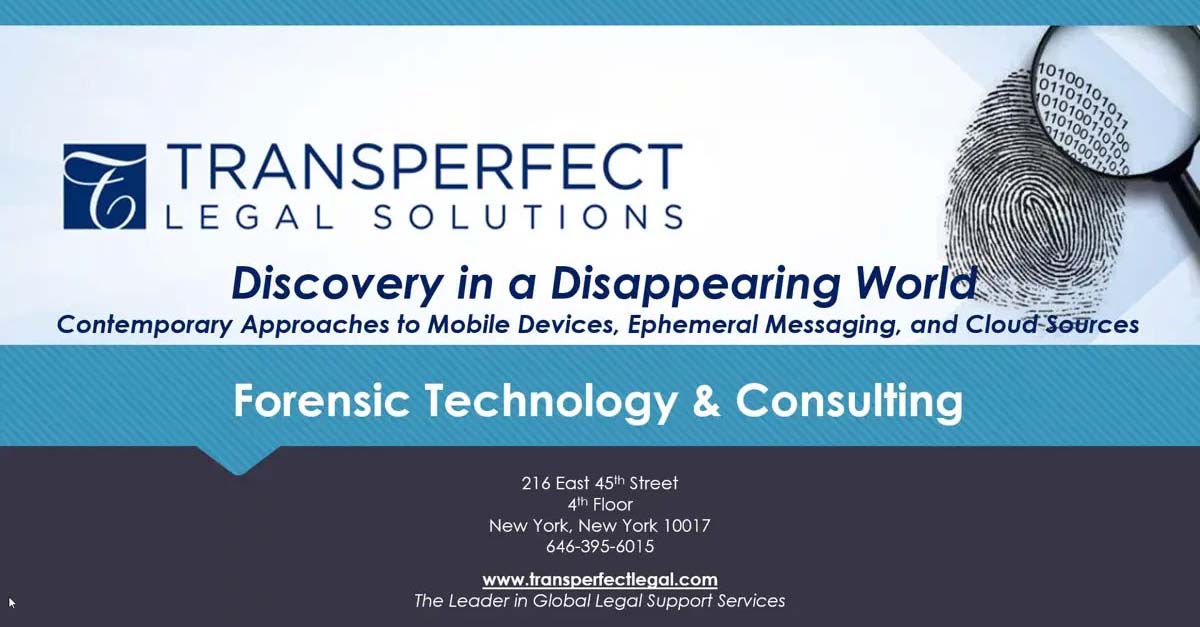Discovery in a Disappearing World